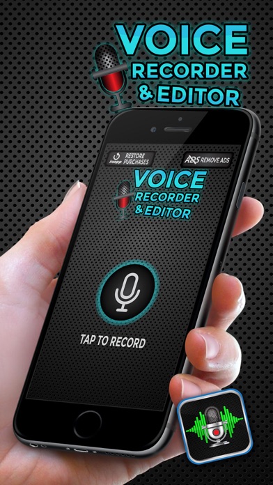 Voice Recorder and Editor – Change Your Speech with Funny Sound Effects Screenshots