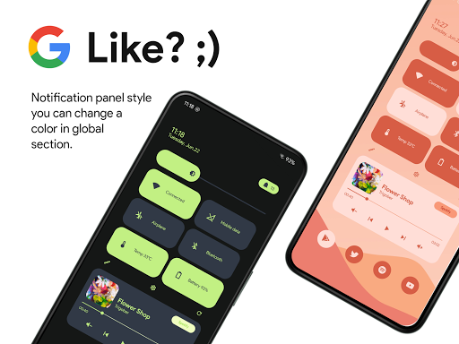 Android 12 U for kwgt Screenshots