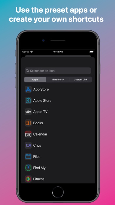 Tangkapan skrin Edgy: Live Activities & Widget