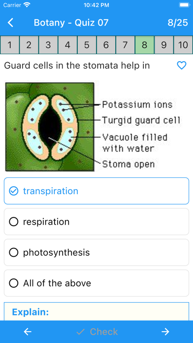 Biology Quiz (new) Screenshots