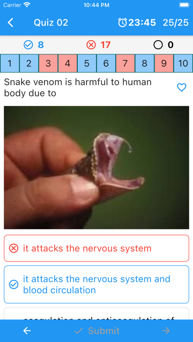 Biology Quiz (new) Screenshots