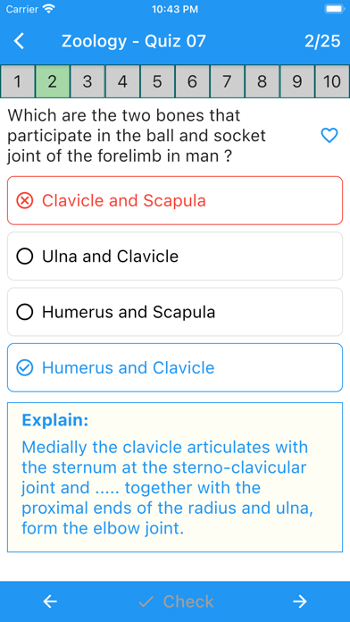 Biology Quiz (new) Screenshots