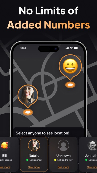 Tangkapan layar Phone Friends & Family Locator