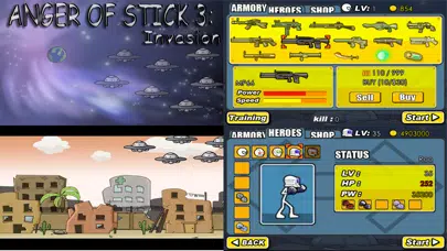 AngerOfStick3: Invasion Screenshots
