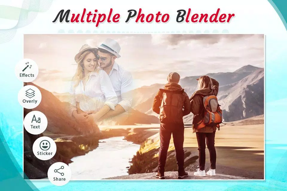 Multiple Photo Blenders – Double Exposure Screenshots