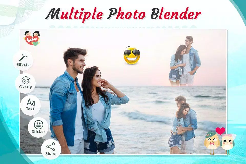 Multiple Photo Blenders – Double Exposure Screenshots