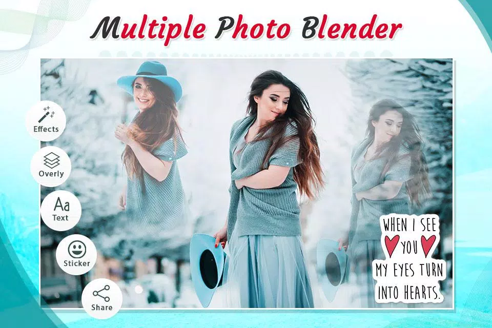 Multiple Photo Blenders – Double Exposure Screenshots