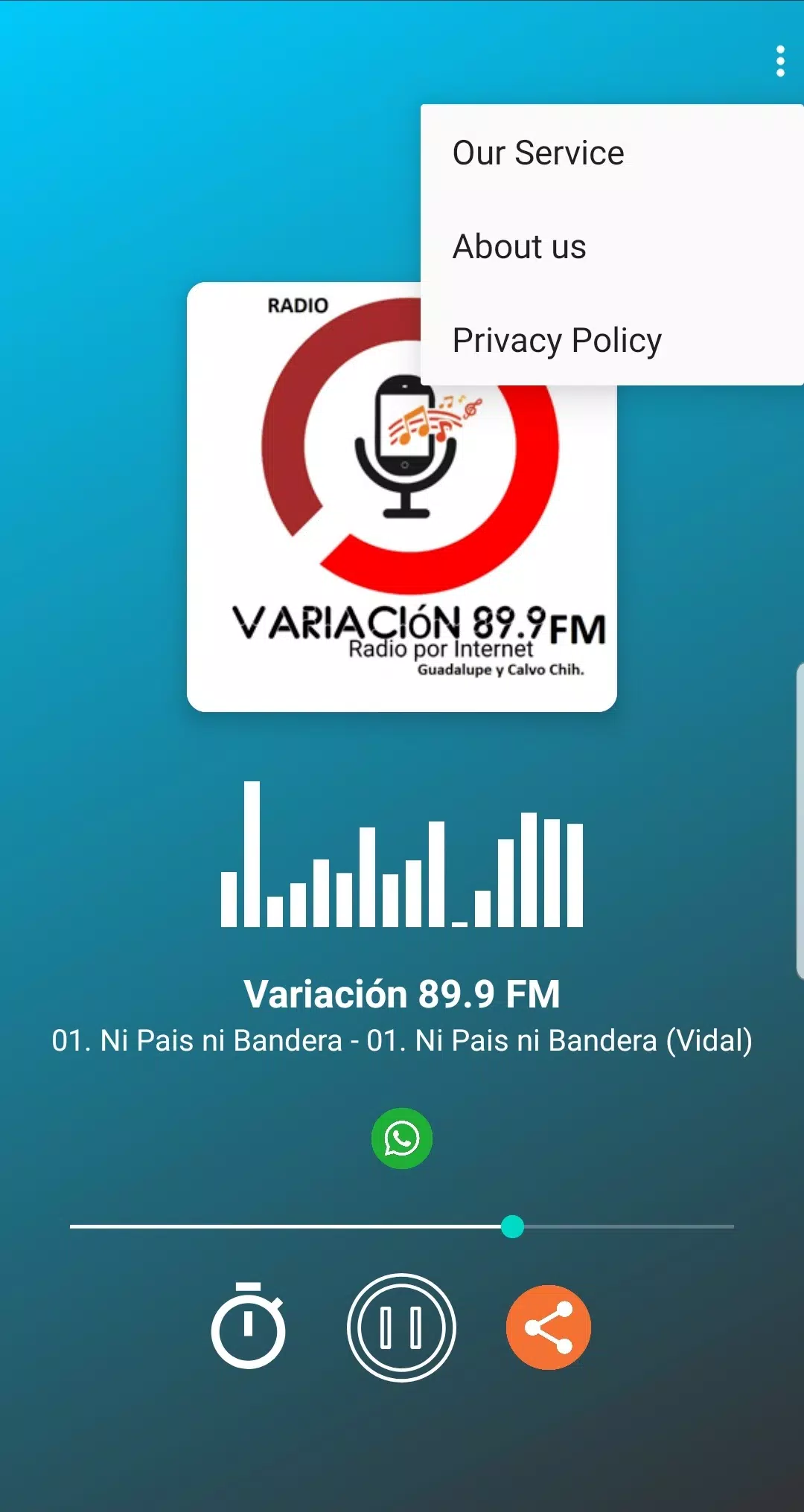 Variación 89.9 FM Ekran Görüntüleri