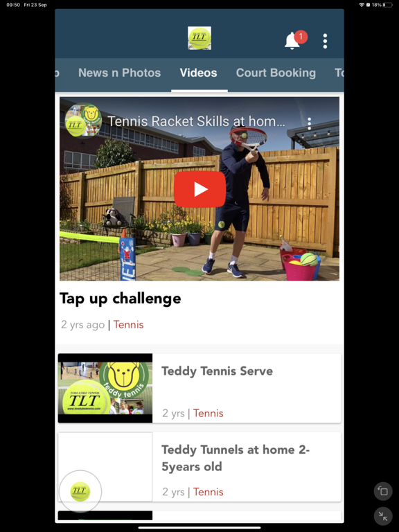 ProACE Sports and Swimming iPad Screenshots