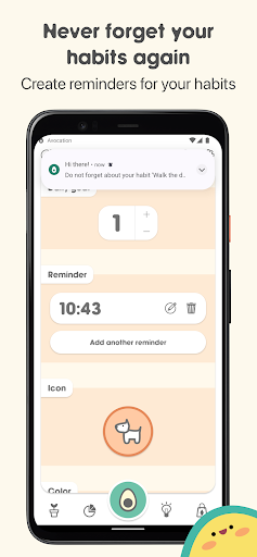 Avocation Goal & Habit Tracker Screenshots