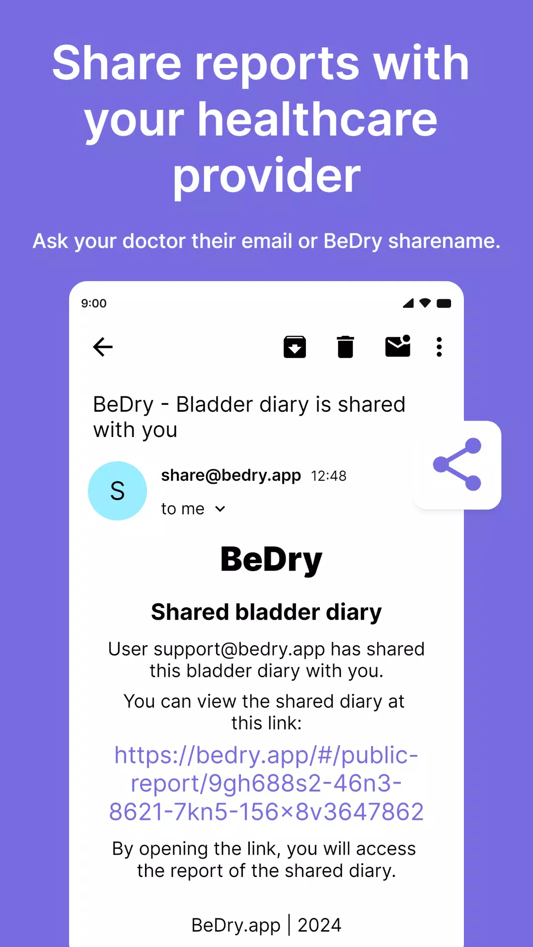 BeDry Screenshots
