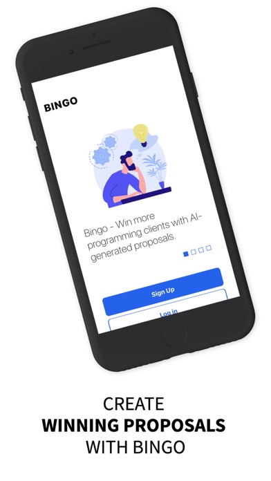AI Proposals: Bingo Screenshots