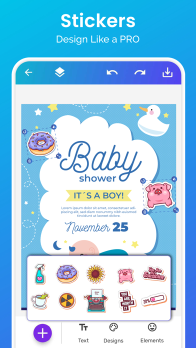 Poster Maker & Flyer Maker স্ক্রিনশট