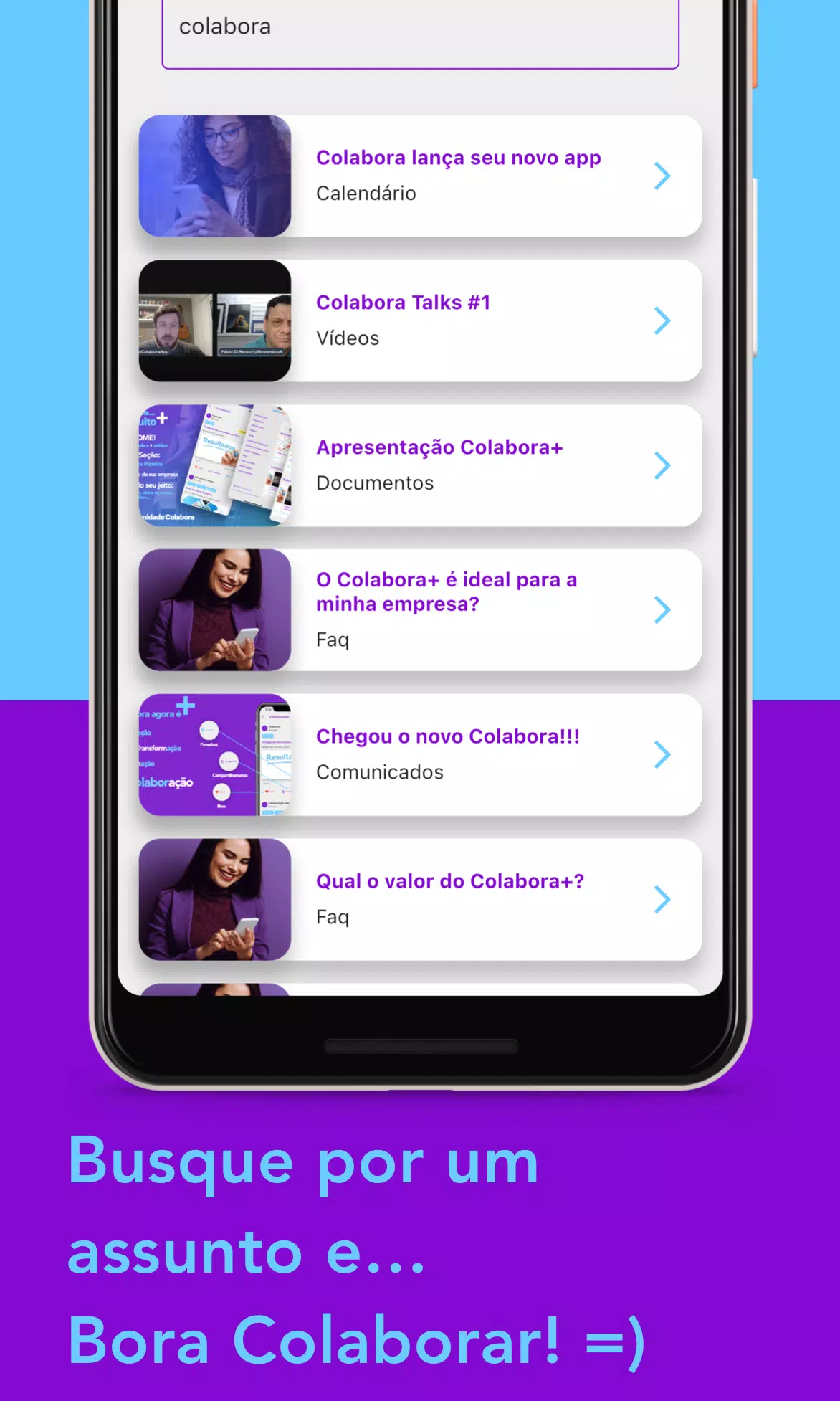 ColaboraApp Screenshots