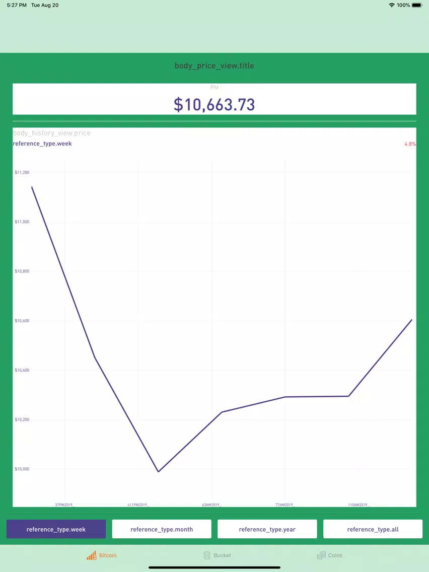 Next Coin - Tracking iPad Screenshots