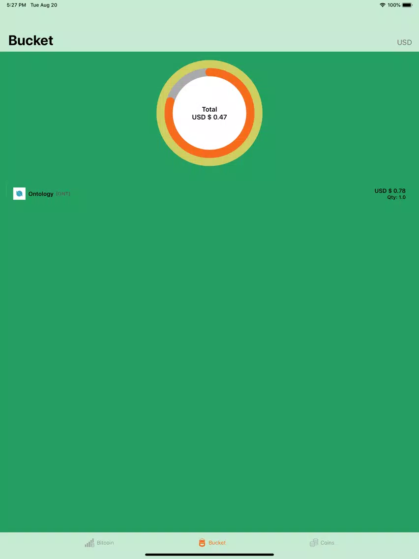 Next Coin - Tracking iPad Screenshots