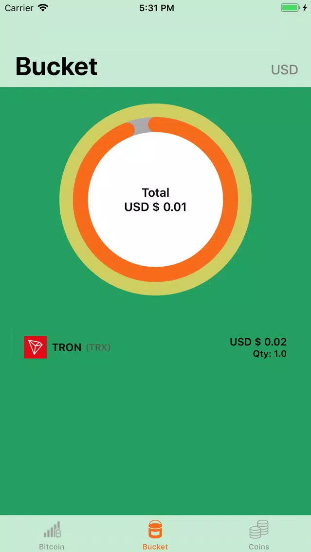 Next Coin - Tracking Screenshots