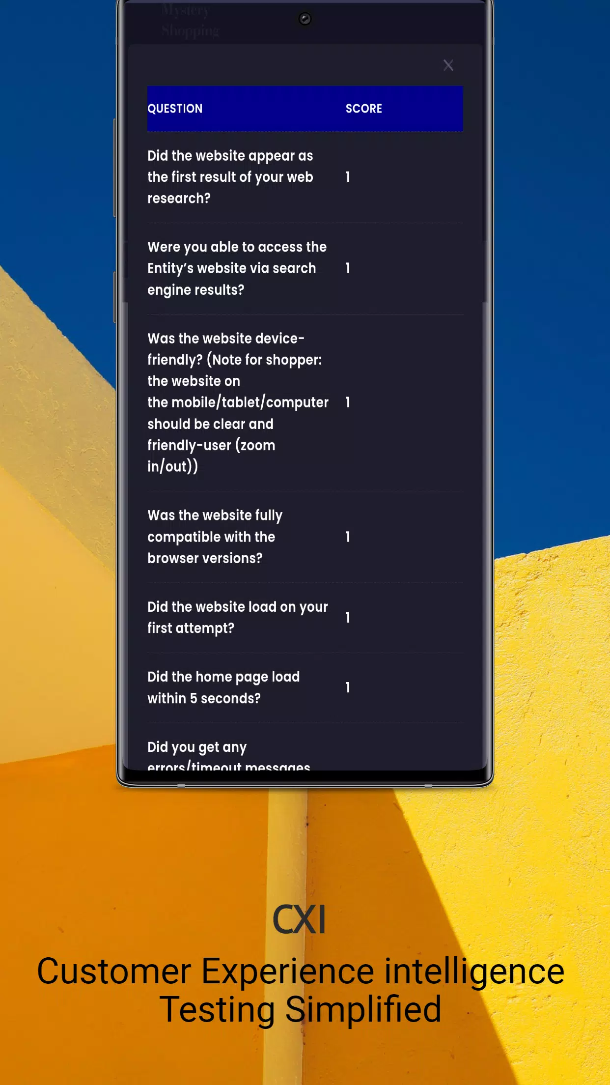 CXI Screenshots