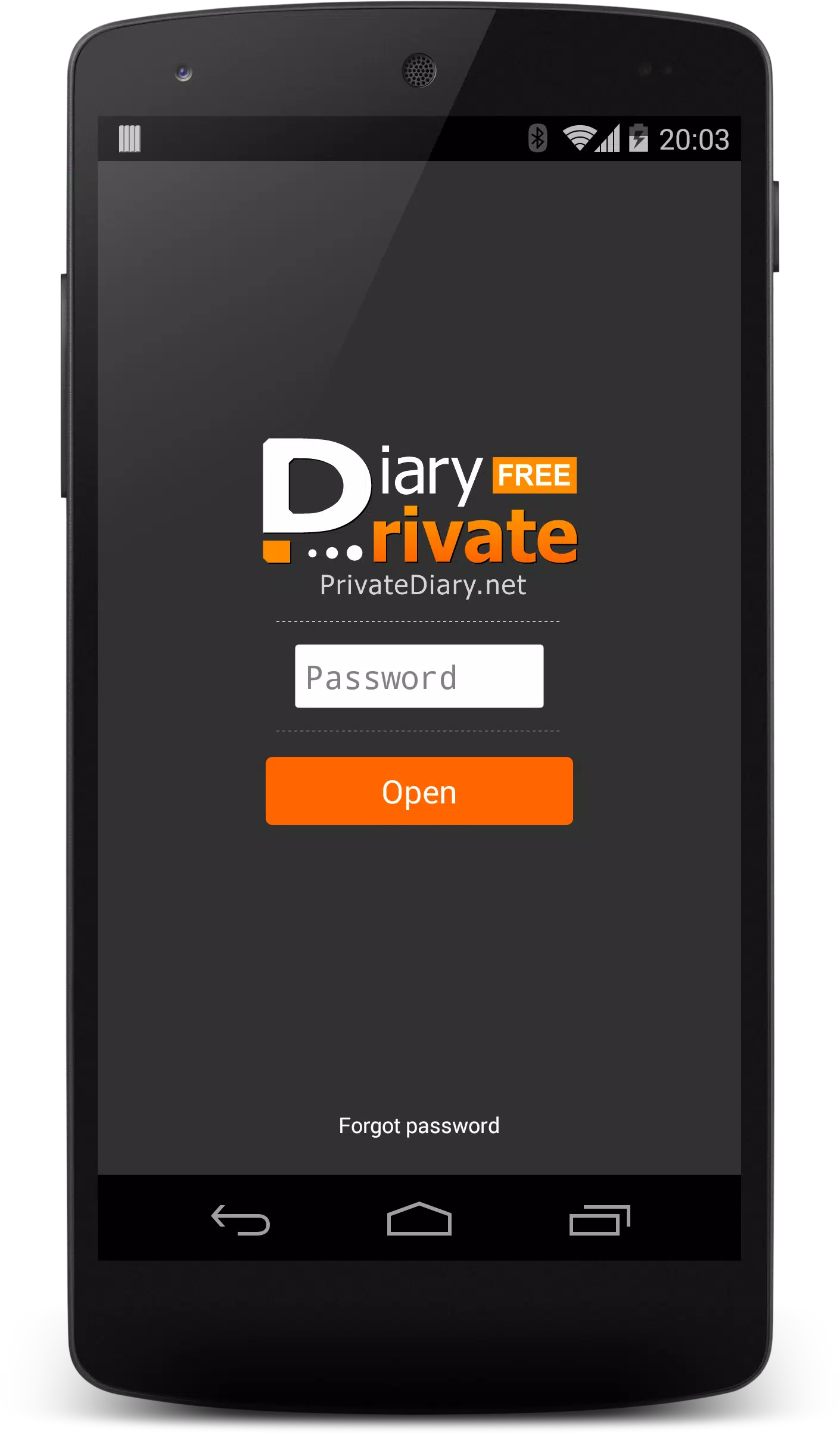 Private DIARY Free - Personal Screenshots