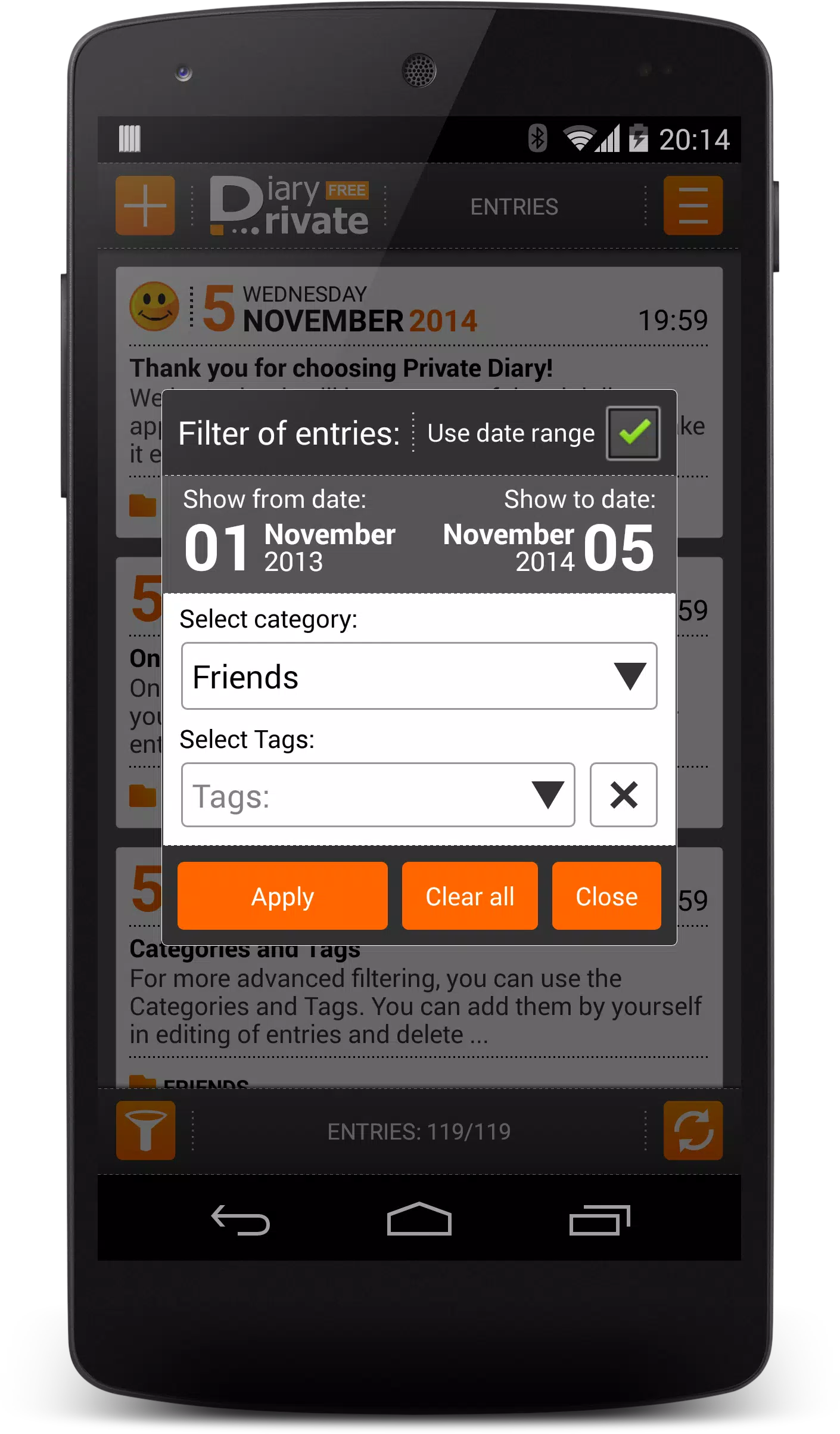 Private DIARY Free - Personal Screenshots