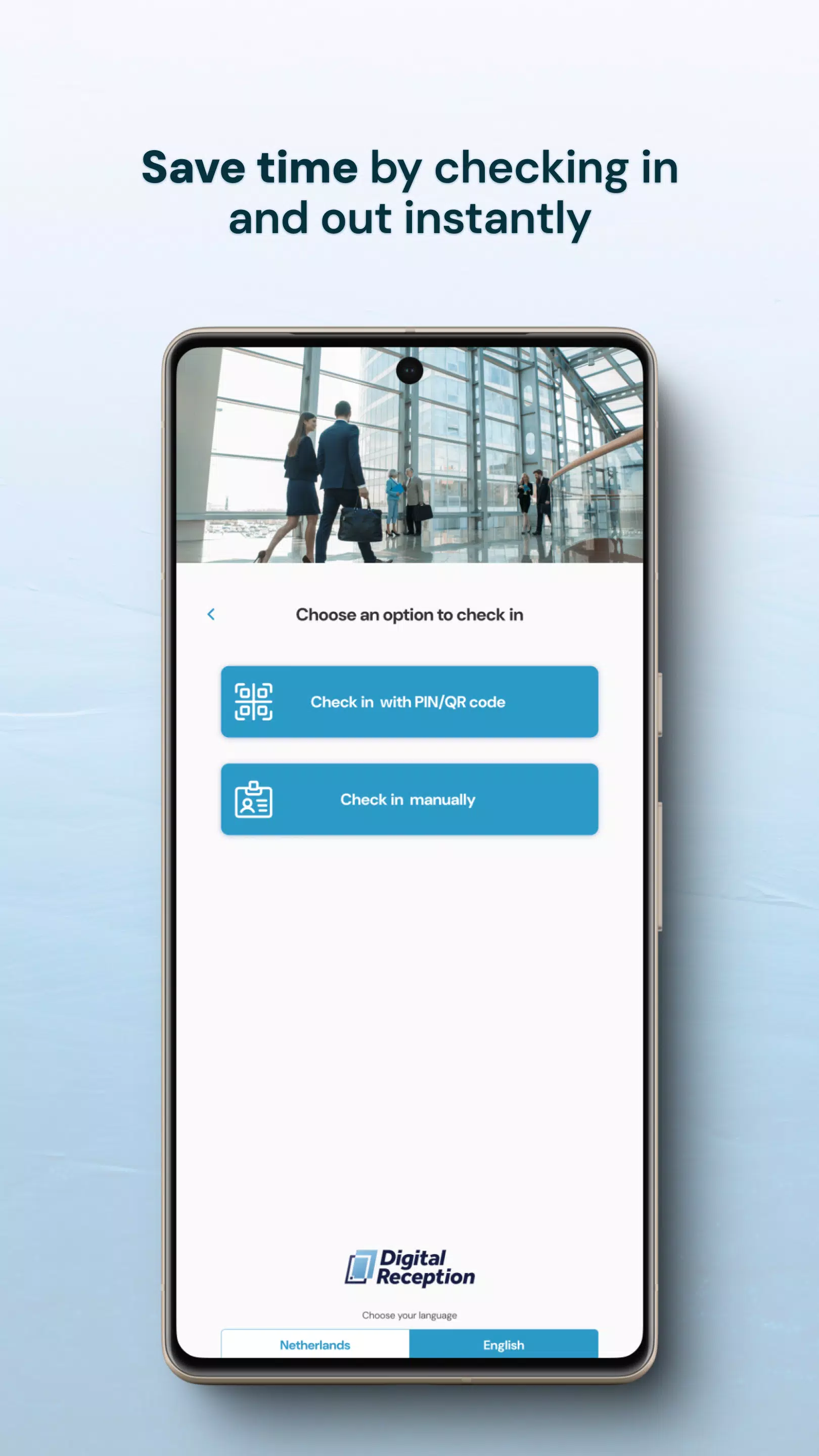 Digital Reception Screenshots