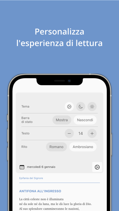Letture del giorno Screenshots