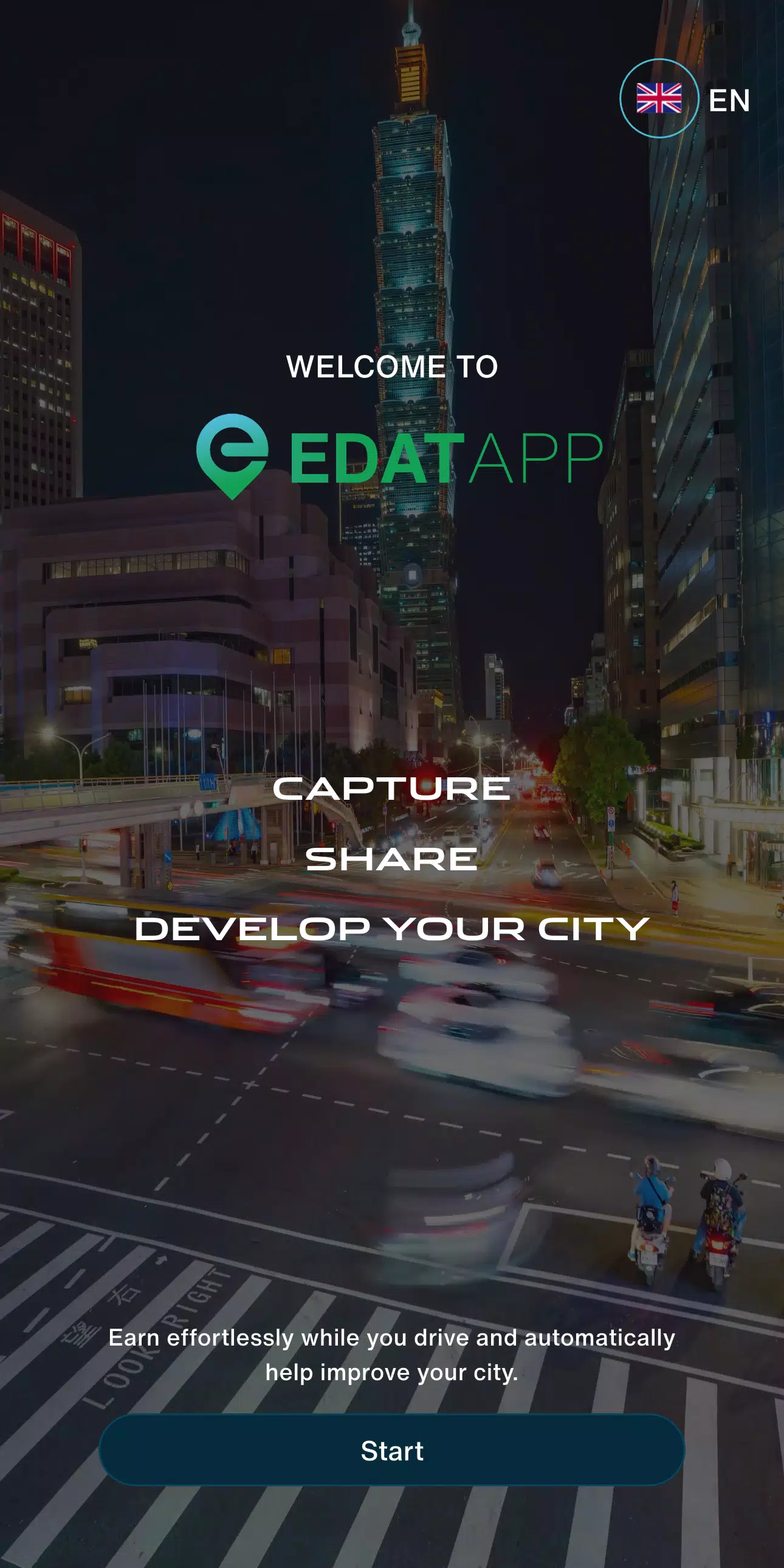 EDATApp - Drive & Collect Screenshots