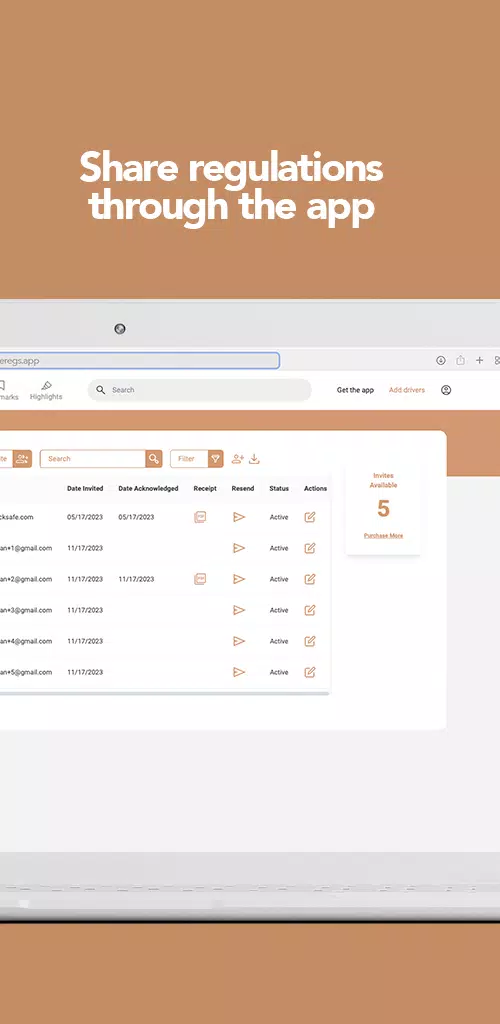 eRegs Screenshots