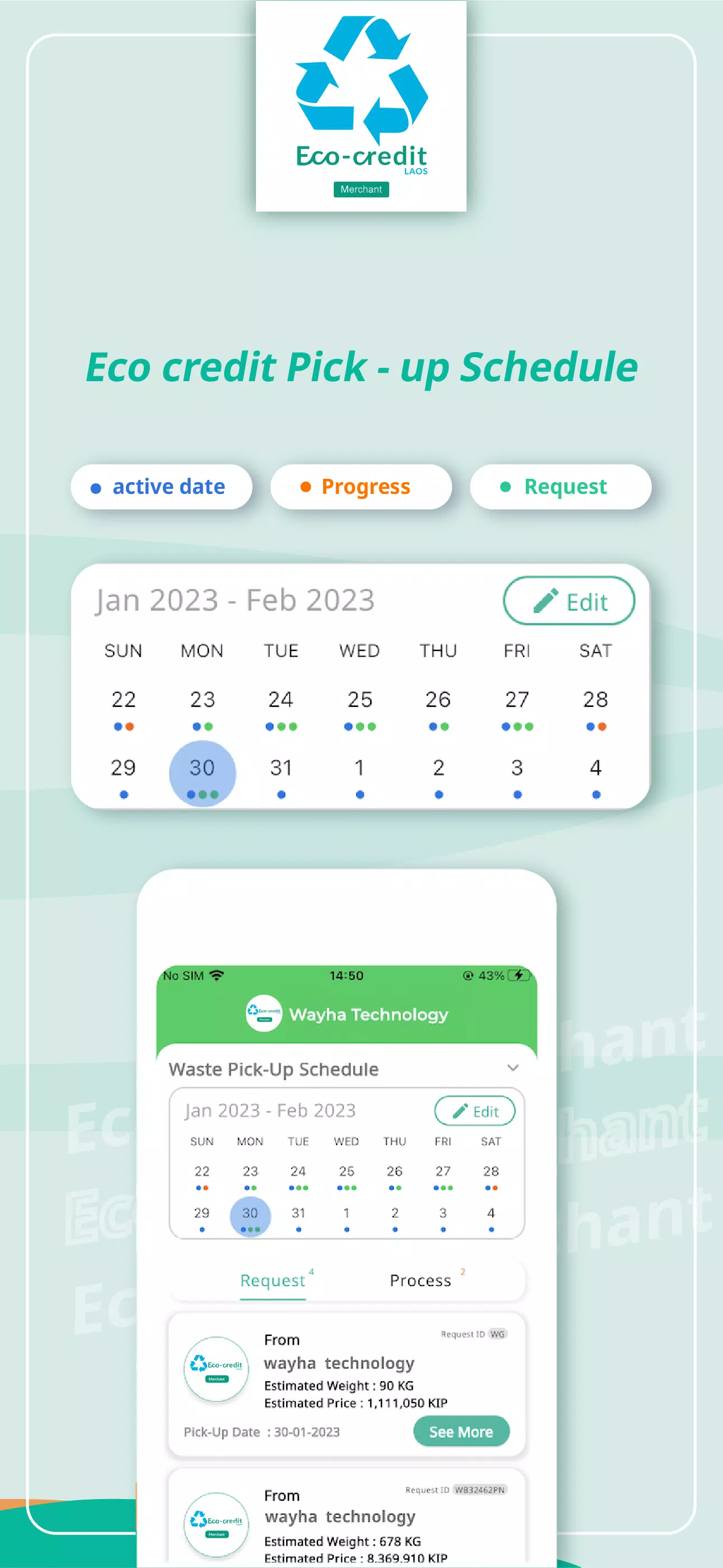 Eco Credit Merchant Screenshots