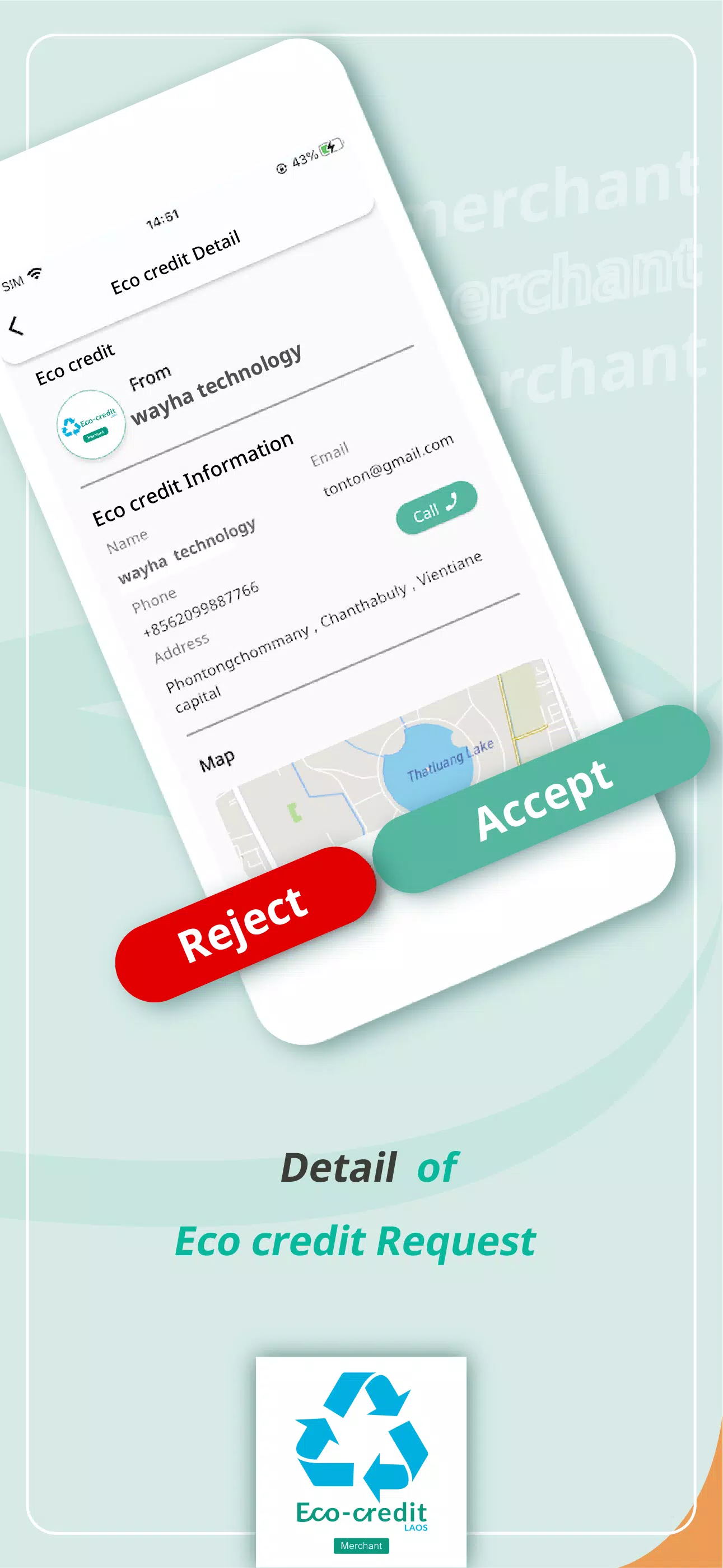 Eco Credit Merchant Screenshots
