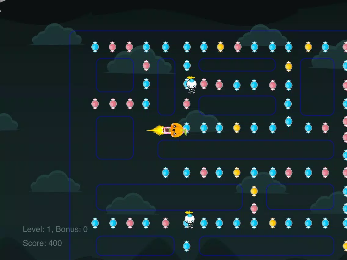 Rocket Pumpkin Sprite iPad  Screenshots