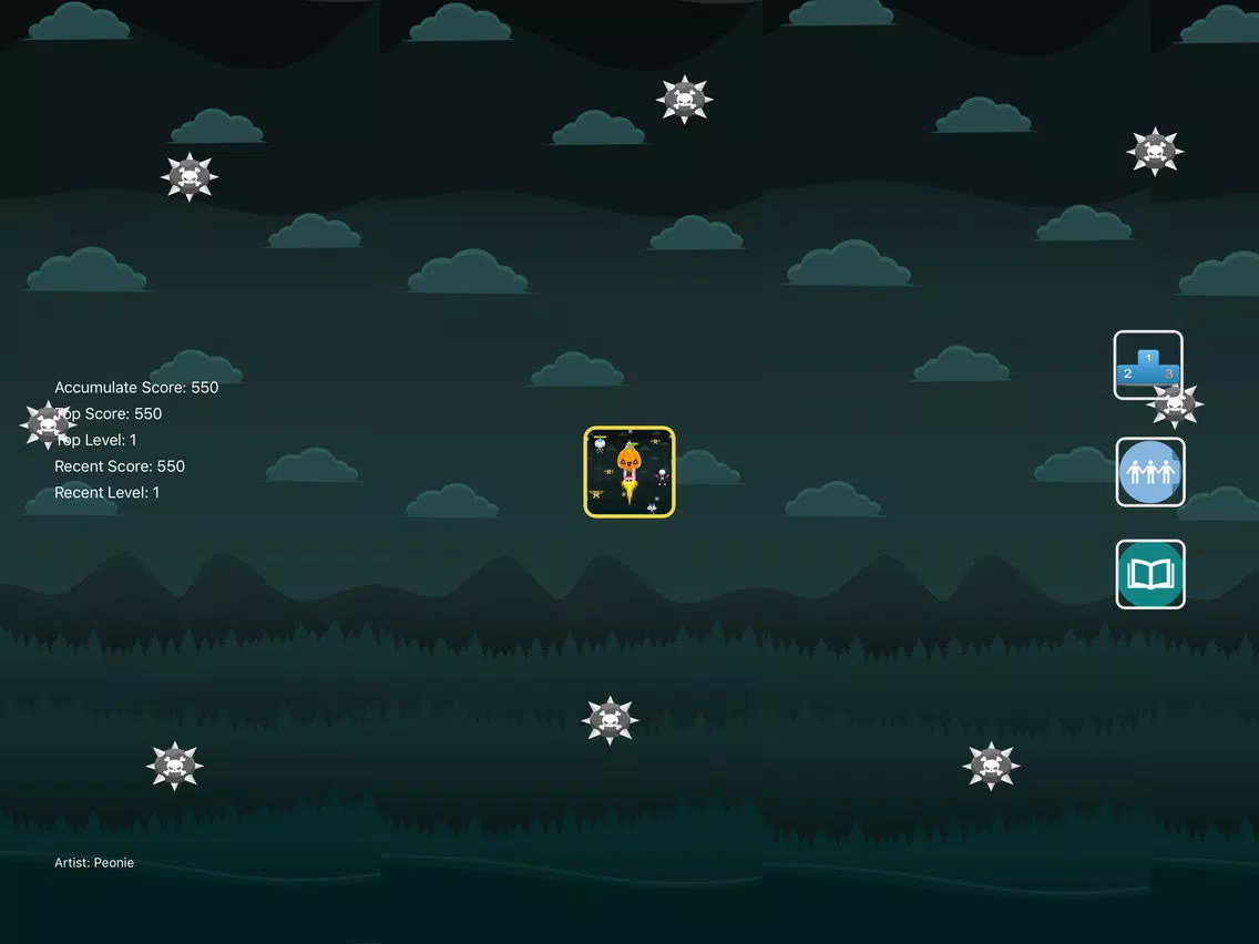 Rocket Pumpkin Sprite iPad  Screenshots