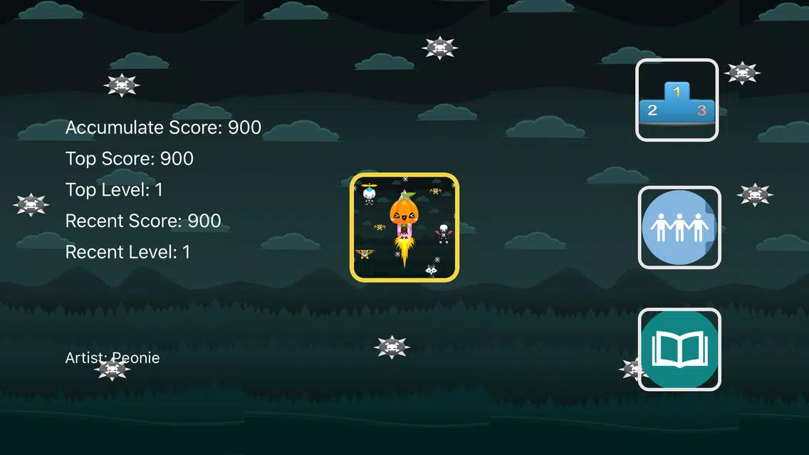 Rocket Pumpkin Sprite Screenshots