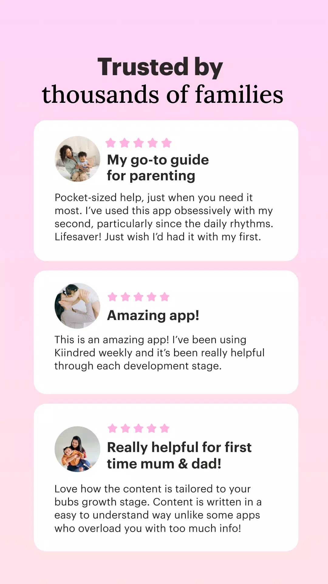 Pregnancy and Baby : Kiindred Screenshots