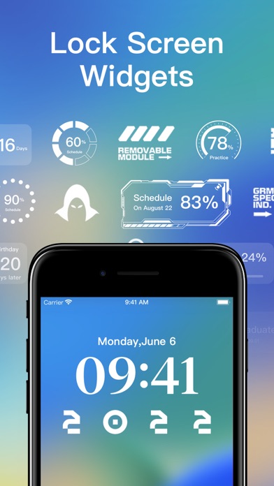 AnyWidget: Lock Screen Widgets Screenshots