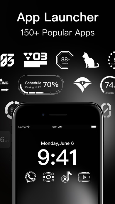 AnyWidget: Lock Screen Widgets Screenshots
