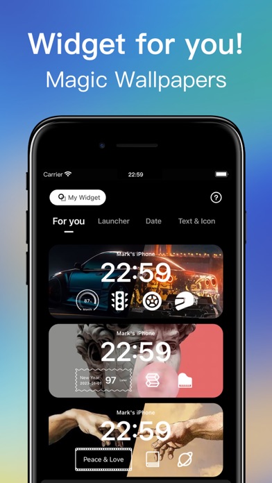 AnyWidget: Lock Screen Widgets Screenshots