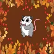 Mitzi Opossum Emoji's