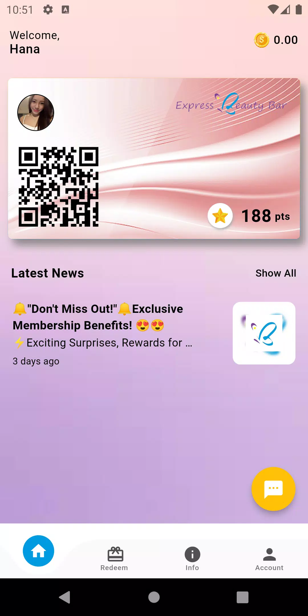 Screenshot di Express Beauty Bar