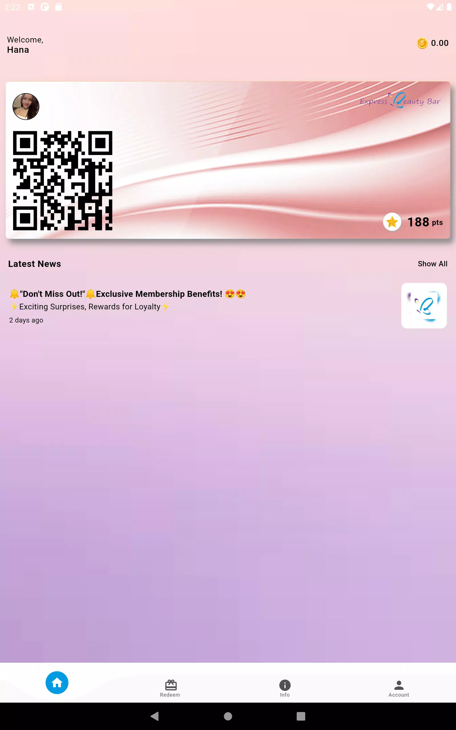 Screenshot di Express Beauty Bar