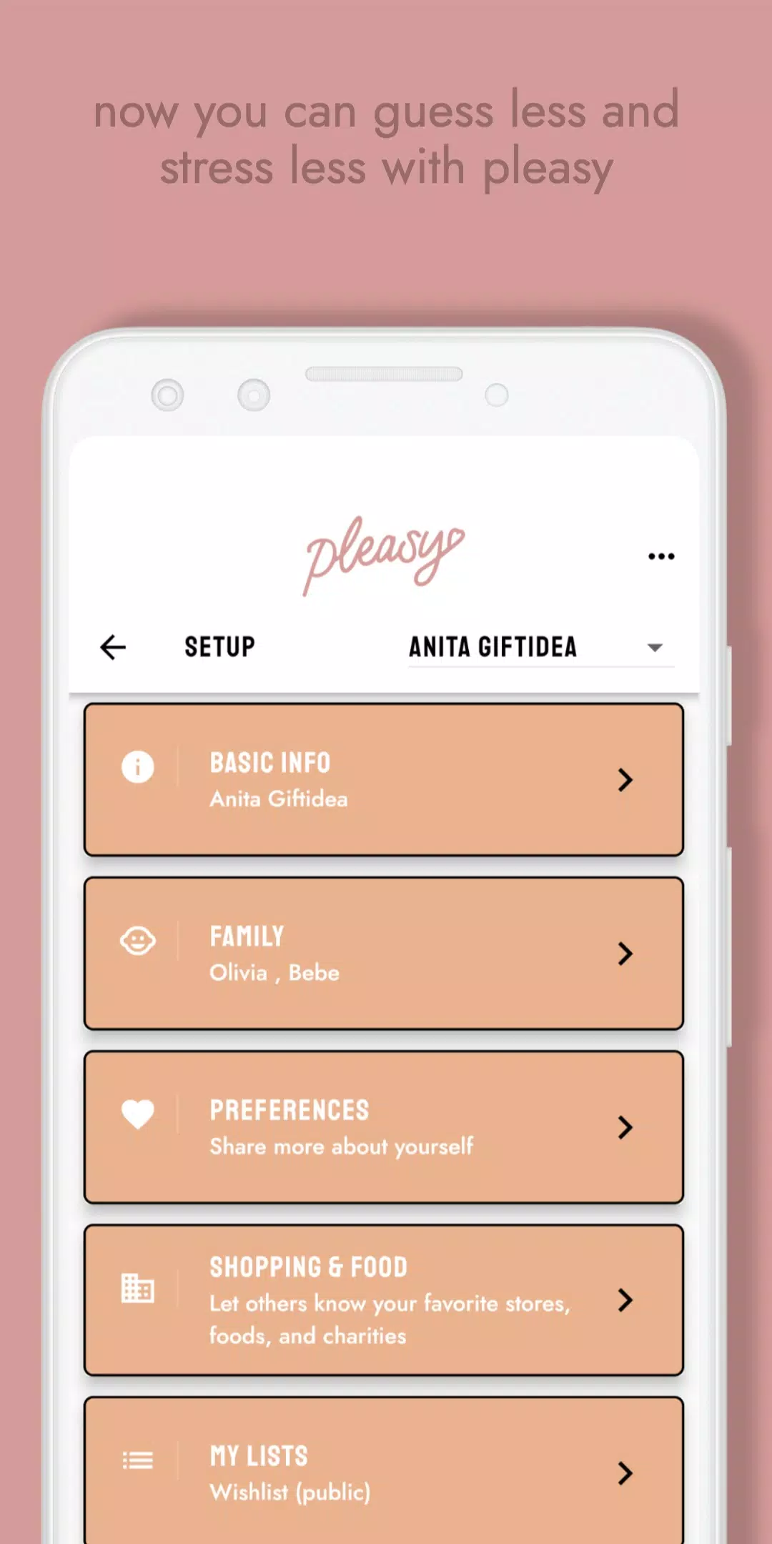 Ảnh chụp màn hình của pleasy