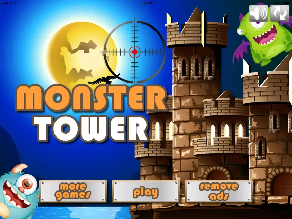 ภาพหน้าจอของ Monster Tower - Shoot & Crash iPad 