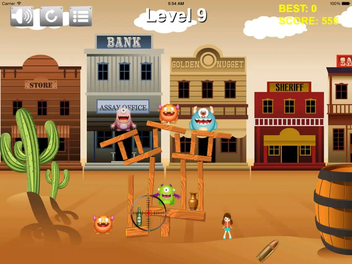 ภาพหน้าจอของ Monster Tower - Shoot & Crash iPad 