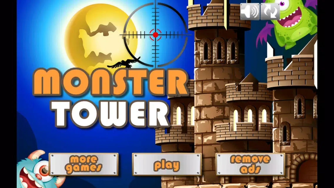 ภาพหน้าจอของ Monster Tower - Shoot & Crash