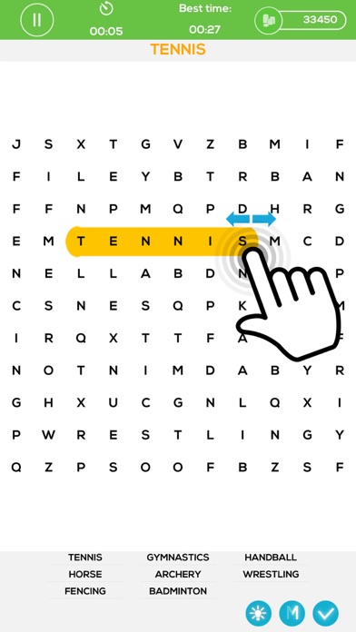 Word Find - search the hidden words! Screenshots