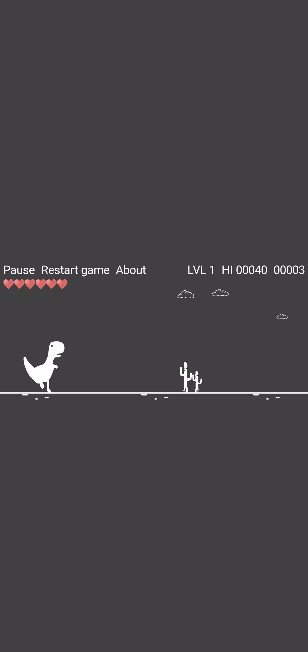 Cactus Run Classic - Dino jump Screenshots