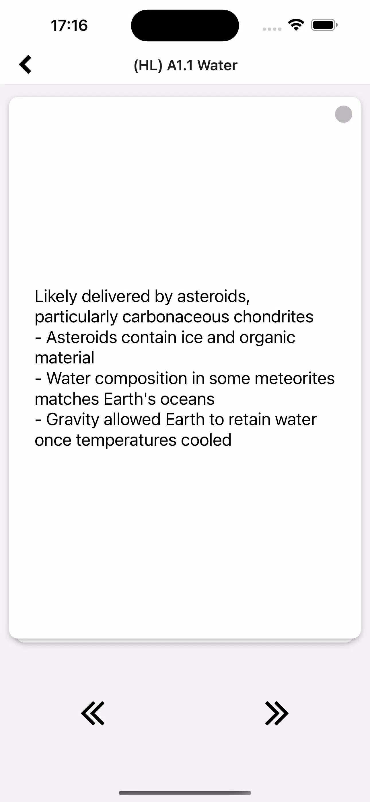 IB Biology Screenshots