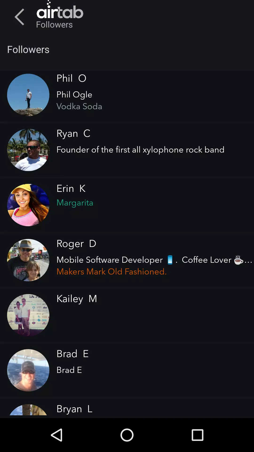 Airtab Screenshots