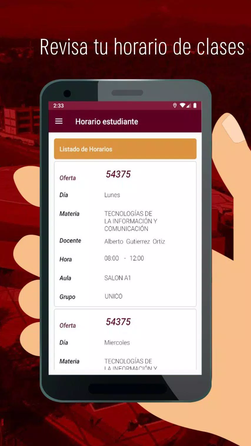 SIIA Móvil Screenshots