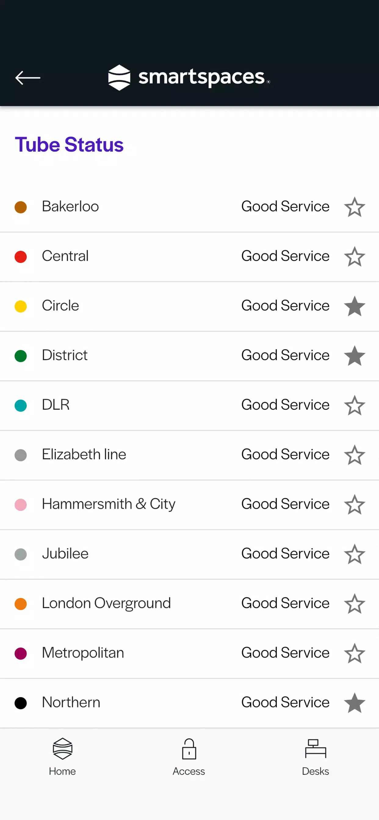 Smart Spaces Experience Screenshots